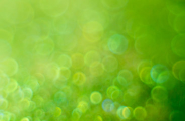 Fototapeta premium green background blurred bokeh effect