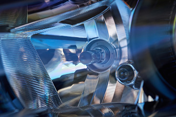 Automobile headlight lamp