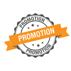 Promotion stamp illustration