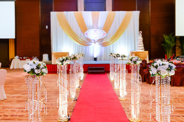 Wedding setting