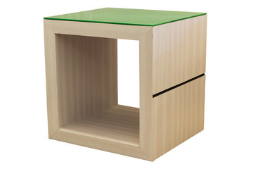 Wooden chair simplistic.