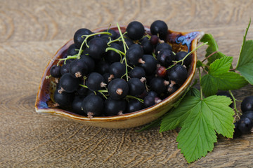 Black currants heap