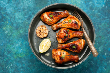Baked chicken drumsticks