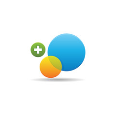Color Icon - Add to circle