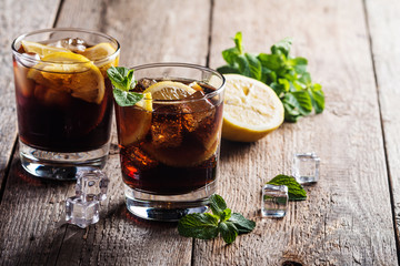 Fresh made Cuba Libre