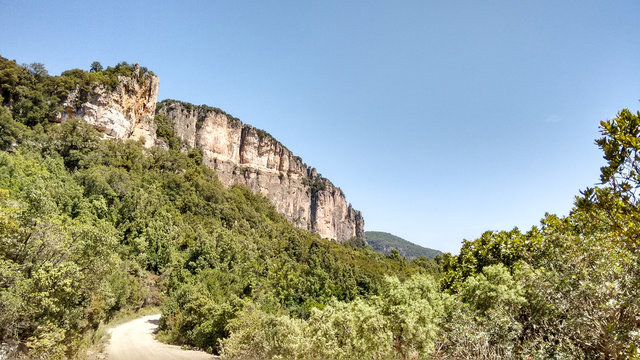 Passo di Sa Scala 'e Sa Marra, Montarbu, Sardegna (Sardinia), Falesie