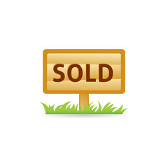 Color Icon - Sold out sign