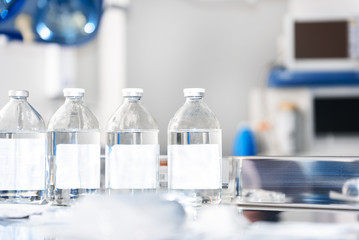 Liquid drug locating in hospital apartment