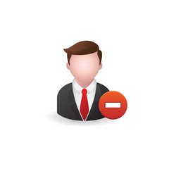 Color Icon - Remove team member