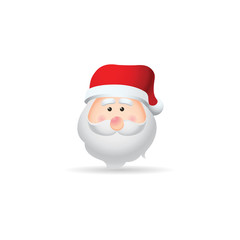 Color Icon - Santa head