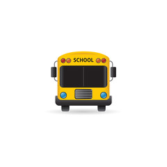 Color Icon - School bus