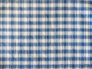 Blue and white squares factic background