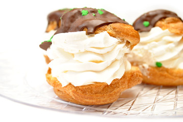 Irish Crème Puffs
