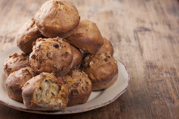 Carrot - banana cupcake