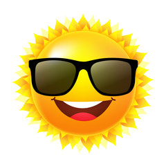 Sun With Sunglasses