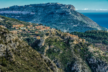 Landscape in the Alps