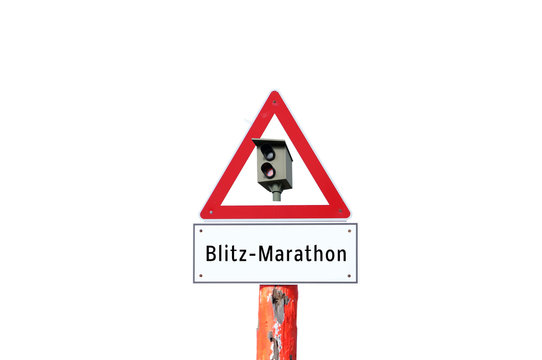 Blitz-Marathon isoliert