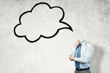 No thoughts in his head