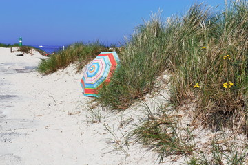 Obraz premium Warnemünde, Strand
