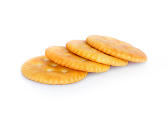 biscuits isolated on white background