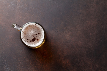 Lager beer mug