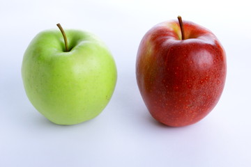 Juicy appetizing apples