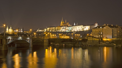 Fototapeta na wymiar Hradcany, Prague castle, Czech Republic