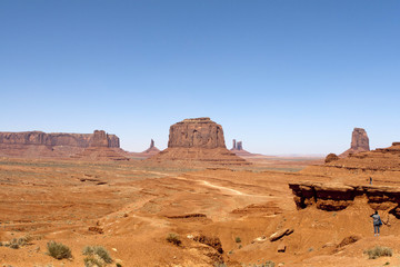 Fototapeta na wymiar Monument Valley. USA