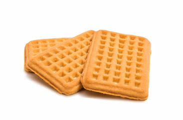 Butter biscuits isolated