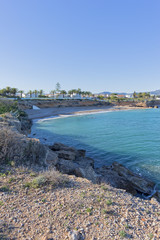 Fototapeta premium The Coast of Vinaroz in Castellon, Spain