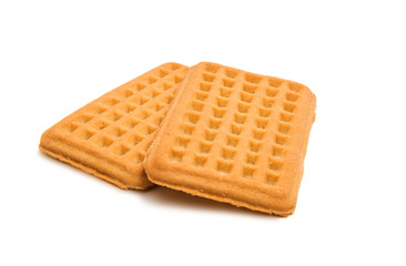 Butter biscuits isolated