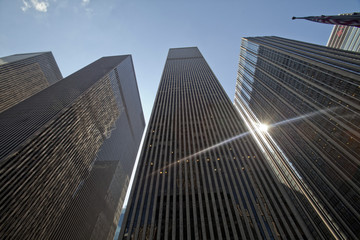 Obraz na płótnie Canvas Manhattan. Financial District