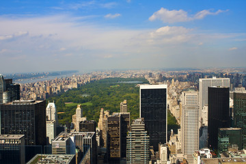 Ponaramic view of Manhattan.