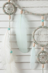 Mint cream dream catcher