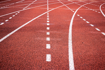 Empty Running Track