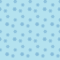 snowflakes vector icons