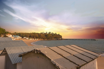 sunrise dans l'anse des dames