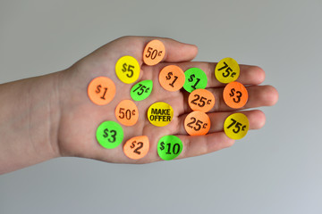 Garage sale yard sale