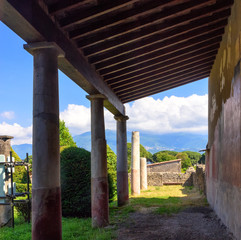 Fototapeta na wymiar Pompeii, Italy