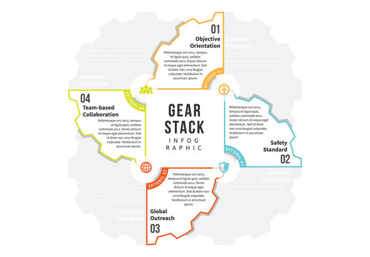Split Gear Infographic
