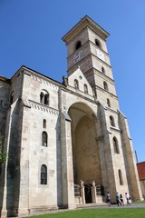 Fototapeta na wymiar Catholic Cathedral in Alba Iulia, Romania.