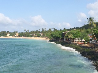 Paradise beach in Hikkaduwa