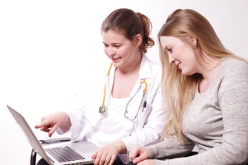 Arzt und Patient