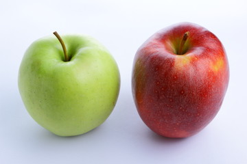 Juicy appetizing apples