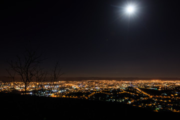 Supermond am 15.11.2016 über Windhoek