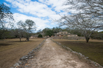 Ancient mayan arch, Labna mayan ruins, Yucatan, Mexico