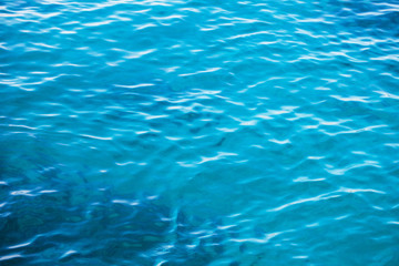Obraz premium Blue sea water background