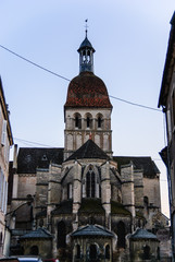 Fototapeta na wymiar Basilica of Notre-Dame de Beaune, France