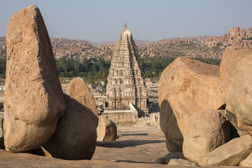 Tower of an ancient temple