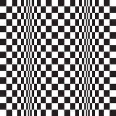 Fototapeta premium Seamless wave motion distortion pattern background. Vector Illustration.